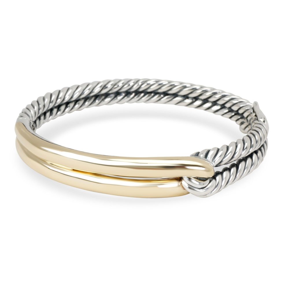 David Yurman Labyrinth Single Loop Bangle In 18k … - image 1